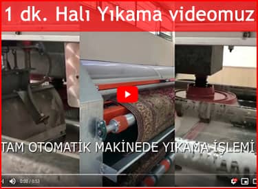 1 dakikada halı yıkama videomuz